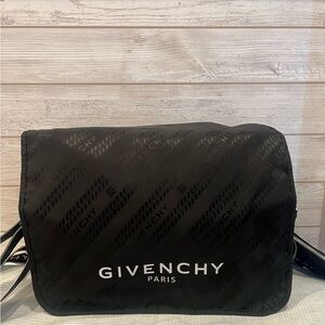 Givenchy logo print changing diaper bag